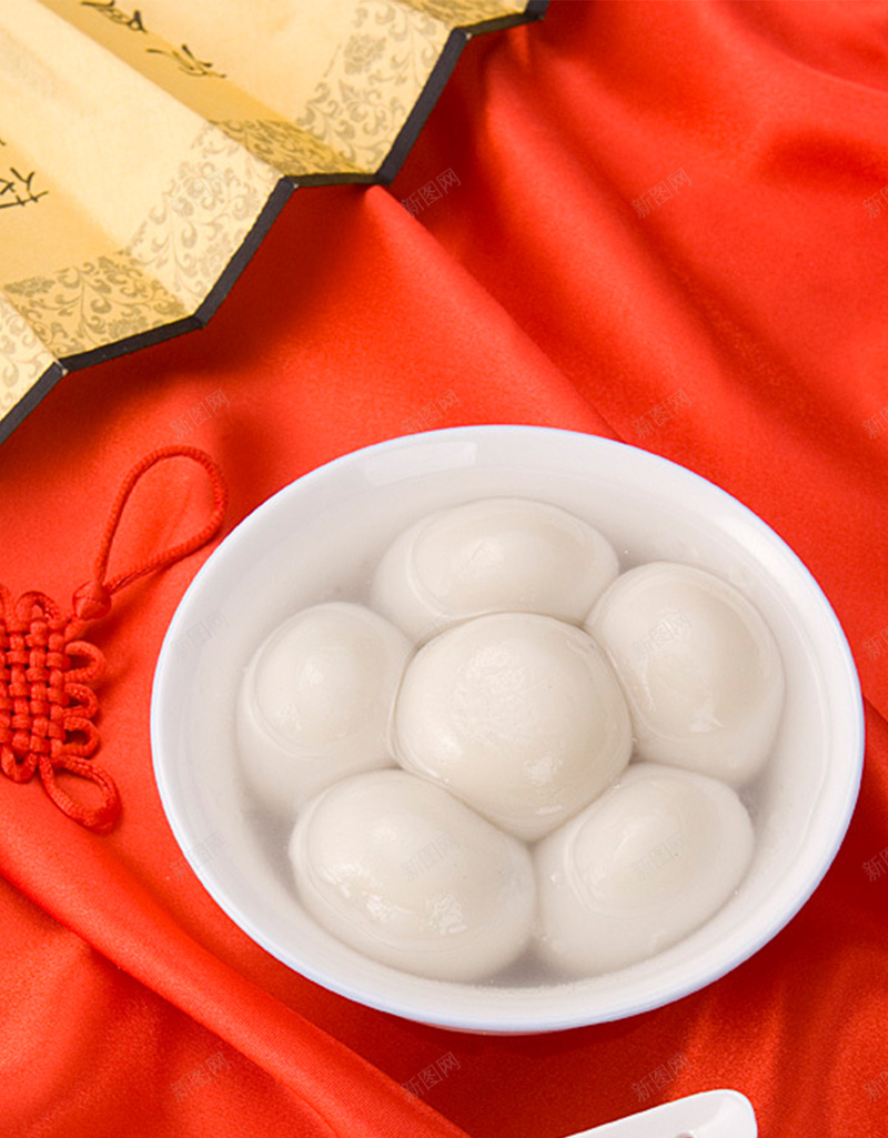 中国风汤圆H5图jpg设计背景_88icon https://88icon.com 中国风 汤圆 红色 正月十五 新春 扇子 中国结 中国风汤圆H5素材