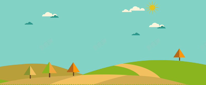 教育网页banner背景图psd设计背景_88icon https://88icon.com 机会 卡通 学历 教育网页banner 海报 平面色彩 海报banner 童趣 手绘