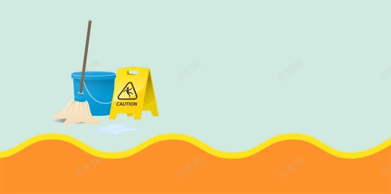 打扫蓝色清洁波浪劳务H5背景素材psd设计背景_88icon https://88icon.com 小清新 打扫 波浪 清洁 蓝色 商业 家装 劳务H5背景素材