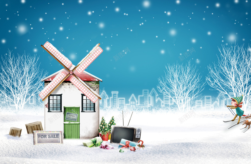 冬装上市可爱海报背景模板psd设计背景_88icon https://88icon.com 海报背景模板 冬日 房子 购车 雪 科装上市 海报模板 礼盒 卡通 童趣 手绘