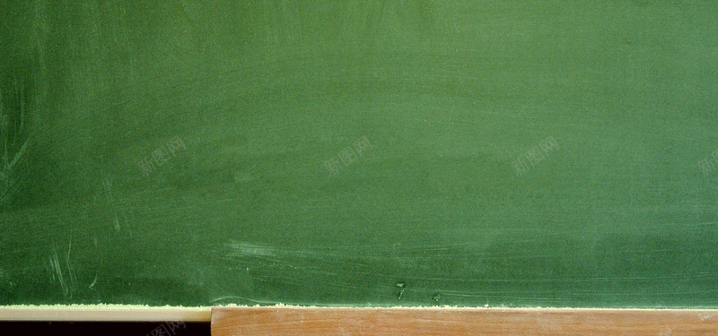 青春校园黑板绿色背景banner背景