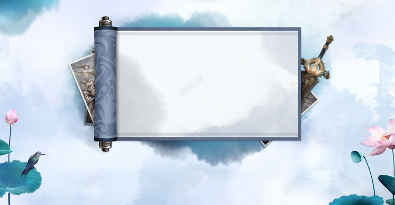 中国风古风卷轴背景素材jpg设计背景_88icon https://88icon.com 中国风 古风 卷轴 背景素材