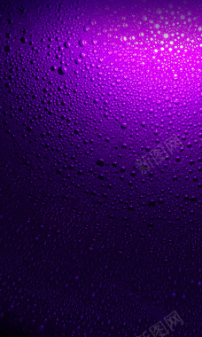 紫色扁平质感H5背景背景