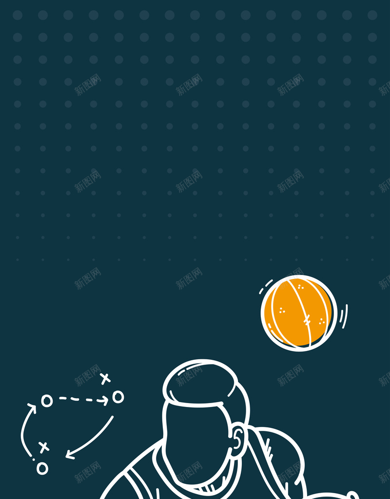 手绘卡通篮球球赛运动员海报背景素材eps设计背景_88icon https://88icon.com 运动员 卡通 手绘 球赛 篮球 海报 背景 素材