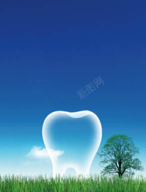 牙科海报背景素材背景