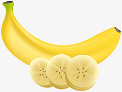高清PNG香蕉水果图片1素材