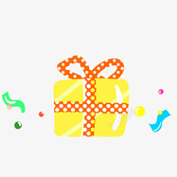 卡通礼盒礼物素材