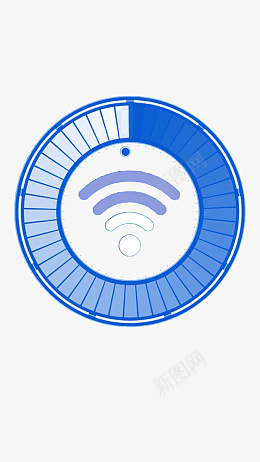 wifi圈圆颜色蓝色png免抠素材_88icon https://88icon.com wifi 圈 圆 颜色 蓝色