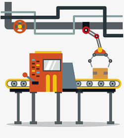 生产设备扁平风生产车间瓮高清图片