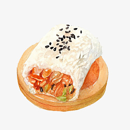 手绘寿司png图标