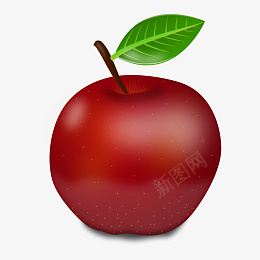 水果花牛苹果png免抠素材_88icon https://88icon.com 苹果 红苹果 水果 矢量图