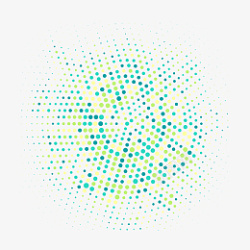 扩散圆点矢量圆点波点装饰元素高清图片