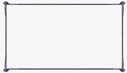游戏提示边框简约素材
