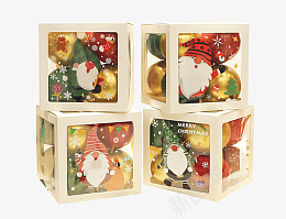圣诞氛围盒子装饰布置png免抠素材_88icon https://88icon.com 圣诞氛围 盒子 装饰 布置 堆头