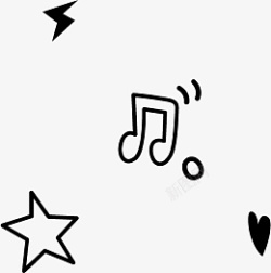 音乐标音乐的符号标高清图片