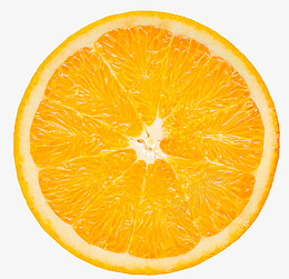 一个橙子切片png免抠素材_88icon https://88icon.com 橙子 水果 新鲜 素材