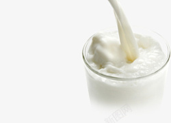 牛奶免扣摄影图牛奶杯素材