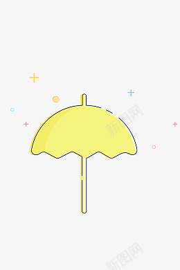 MBE风格雨伞卡通可爱png免抠素材_88icon https://88icon.com MBE 雨伞 可爱 卡通