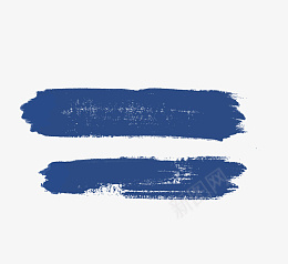 蓝色简约画笔元素png免抠素材_88icon https://88icon.com 素描笔刷 经典蓝色 水彩笔 刷刷 刷子 涂鸦 笔刷 笔触 蓝刷 蓝色