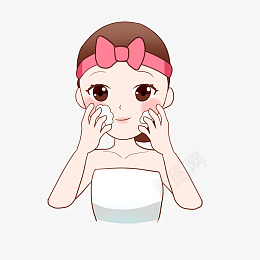 洗面奶的美容美妆png免抠素材_88icon https://88icon.com 洗面奶插画 保护皮肤 卡通插画 护理面部 美容美妆 打扮 装扮