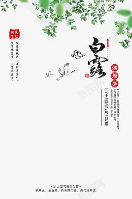 白露24节气秋天的节气白露文字png免抠素材_88icon https://88icon.com 白露 24节气 秋天的节气 白露文字