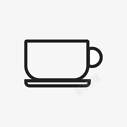 冬天咖啡杯子杯咖啡杯陶瓷图标