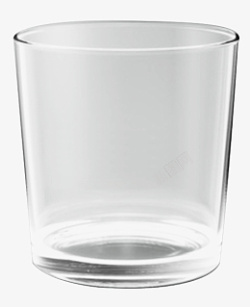 免扣玻璃杯子水杯透明素材