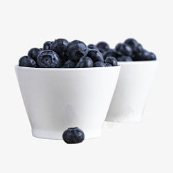 两桶两桶美味蓝莓高清图片