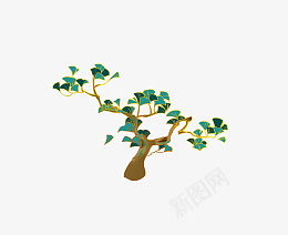 植物手绘元素png免抠素材_88icon https://88icon.com 树枝 树木 树杈 大自然 树干 植物 绿叶