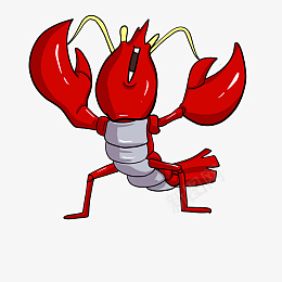 帅气的小龙虾插画png免抠素材_88icon https://88icon.com 帅气的龙虾 红色的龙虾 麻辣小龙虾 卡通插画 龙虾插画 小龙虾