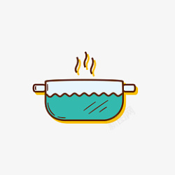 烹饪家庭烹饪器具烹饪锅子高清图片