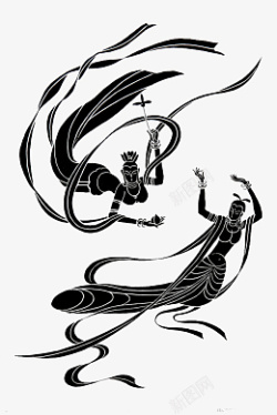 中国风舞蹈古风人物素材