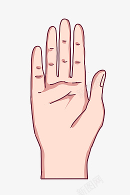 手掌向外手势插画png免抠素材_88icon https://88icon.com 左手手掌手势 手心朝外手势 手势插画 手心朝外 手掌向外 手势