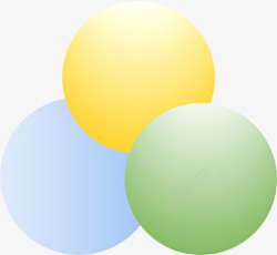 三色球三色球漂浮挂件高清图片