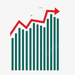企业发展走势图就png免抠素材_88icon https://88icon.com 企业统计 宣传广告 走势图 折线 矢量