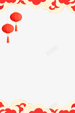 春节喜庆节日海报元素素材