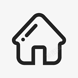 黑色的房子图标图png免抠素材_88icon https://88icon.com 建筑房子 房子图标 生活服务 免抠图 图标 房子 楼房 黑色 家