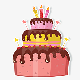 生日快乐蛋糕png免抠素材_88icon https://88icon.com 可爱 庆生 浪漫 甜品 甜点 甜蜜 生日 蛋糕