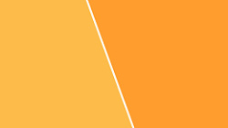 两格黄橙色几何背景图素材
