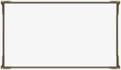 游戏提示边框简单素材