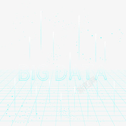 大数据科技线条素材