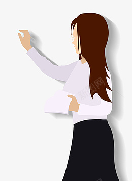 教师节在教书的女老师粉笔书psd免抠素材_88icon https://88icon.com 教师节 在教书的女老师 粉笔书 女老师 粉笔 长发女老师 手握书