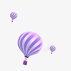 放飞热气球秋分卡通热气球放飞秋天高清图片