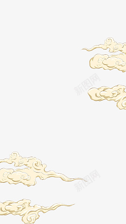 国潮元素云朵png免抠素材_88icon https://88icon.com 国潮 元素 云朵 中国风
