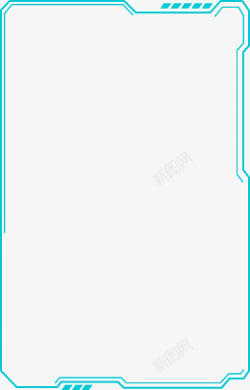 电子信息边框素材
