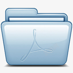 蓝色AdobePDF图标png免抠素材_88icon https://88icon.com pdf blue 蓝色的 adobe