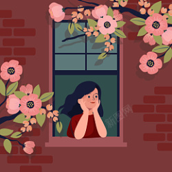 女神节美丽的女孩素材