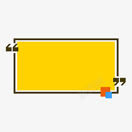 黄色几何简单标题框psd免抠素材_88icon https://88icon.com 黄色 几何 简单 封面标题框