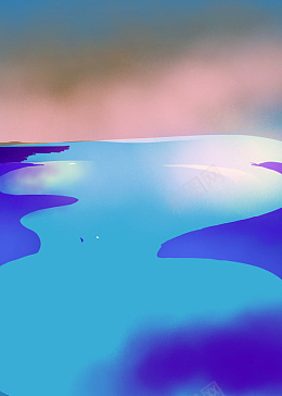 碧水连天河面psd免抠素材_88icon https://88icon.com 碧水 连天 河面 天空