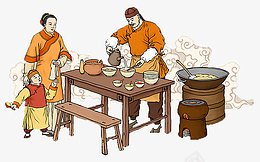 古代人物夫妻做饭作坊png免抠素材_88icon https://88icon.com 古代人物 夫妻 做饭 作坊